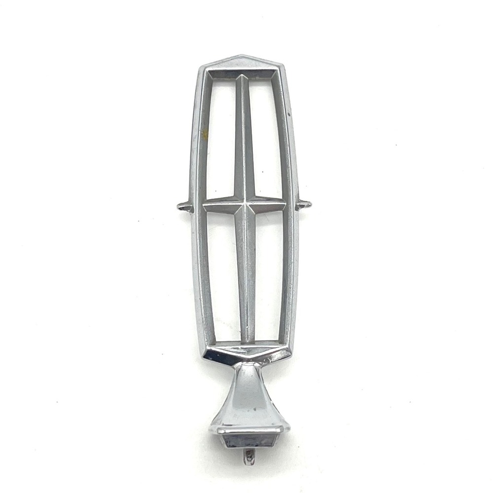 Vintage Lincoln Chrome Star Hood Ornament Emblem Automotive Replacement Part